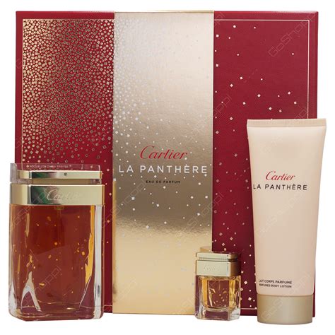 cartier panthere perfume gift set|cartier la panthere perfume 75ml.